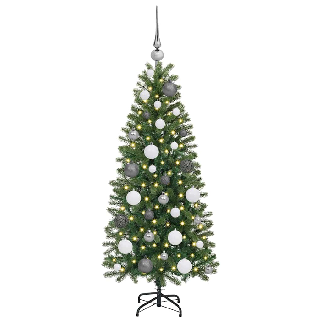 Albero di Natale artificiale Verde 120 cm PE e PVC