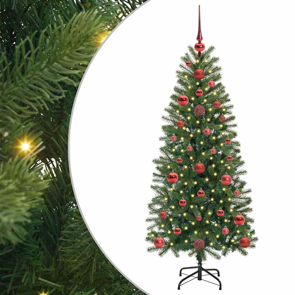 Albero di Natale artificiale Verde 120 cm PE e PVC