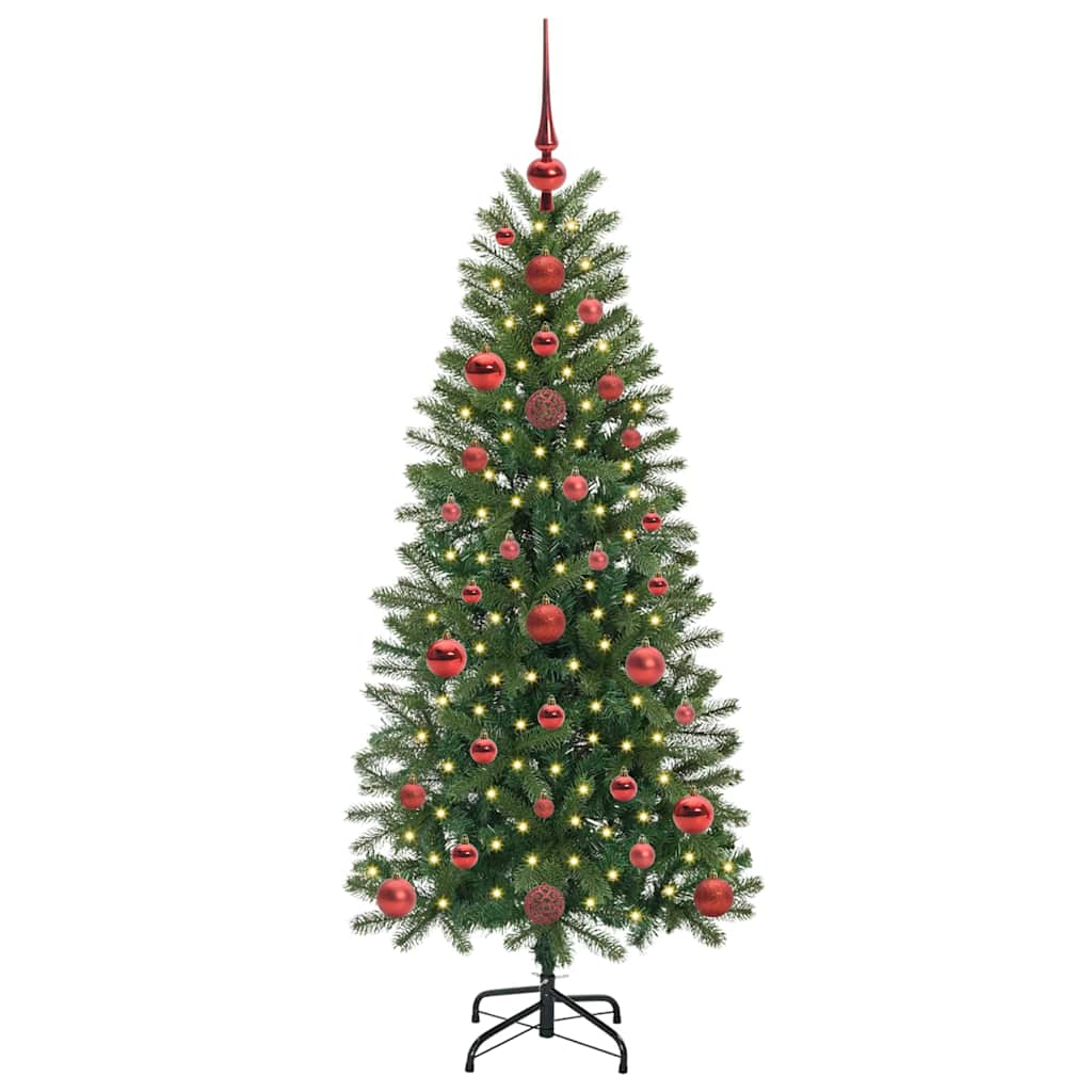 Albero di Natale artificiale Verde 120 cm PE e PVC