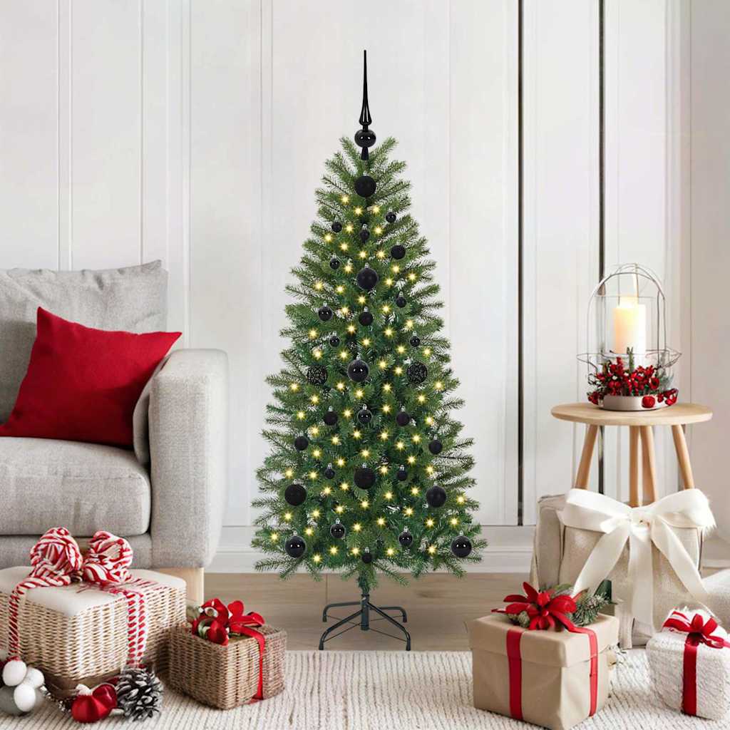 Albero di Natale artificiale Verde 120 cm PE e PVC
