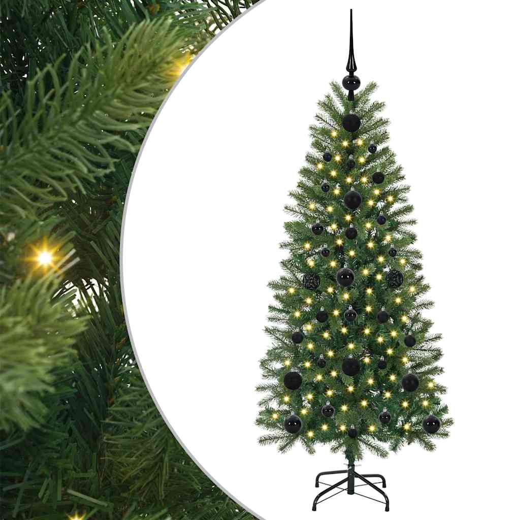 Albero di Natale artificiale Verde 120 cm PE e PVC