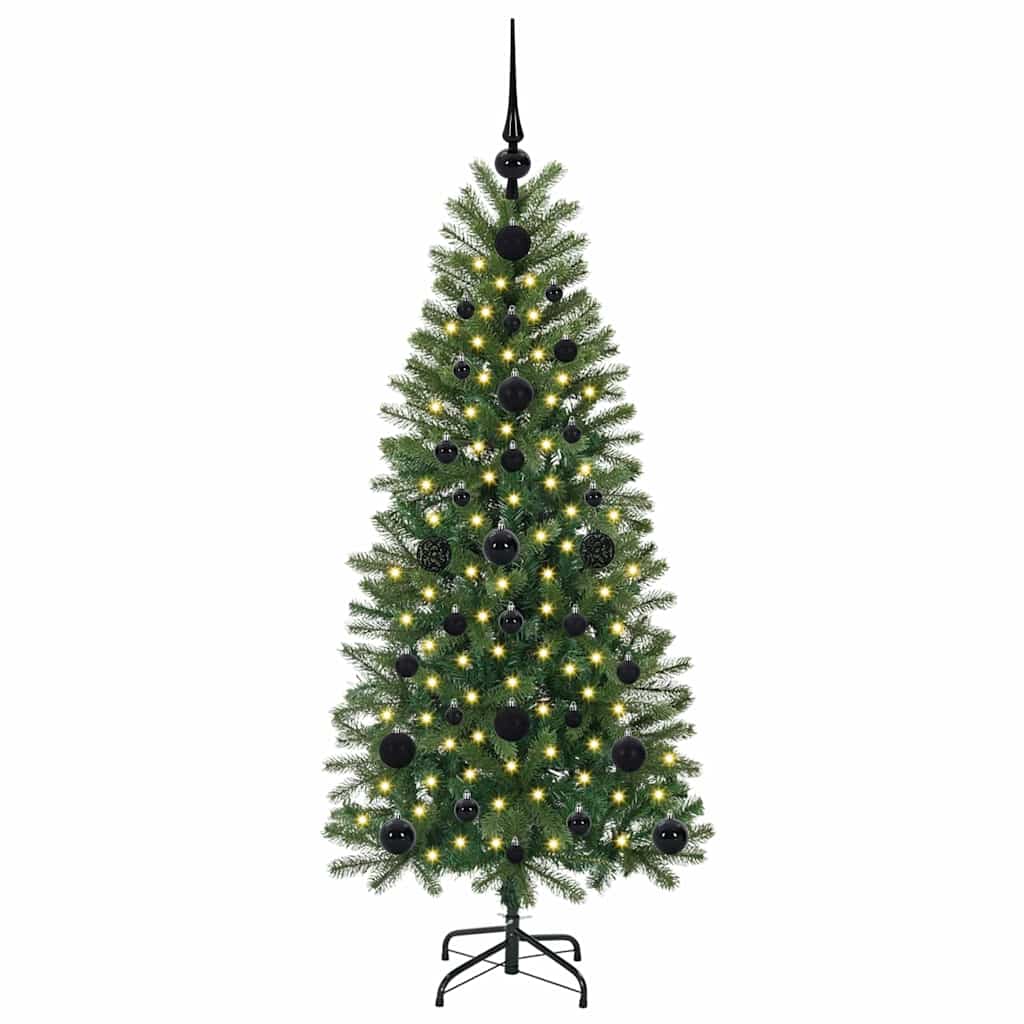 Albero di Natale artificiale Verde 120 cm PE e PVC