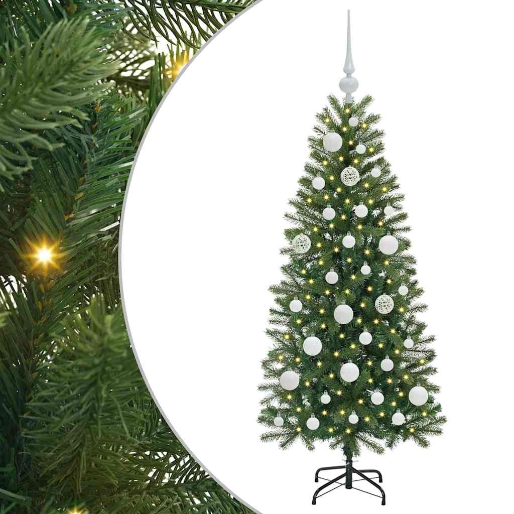 Albero di Natale artificiale Verde 120 cm PE e PVC