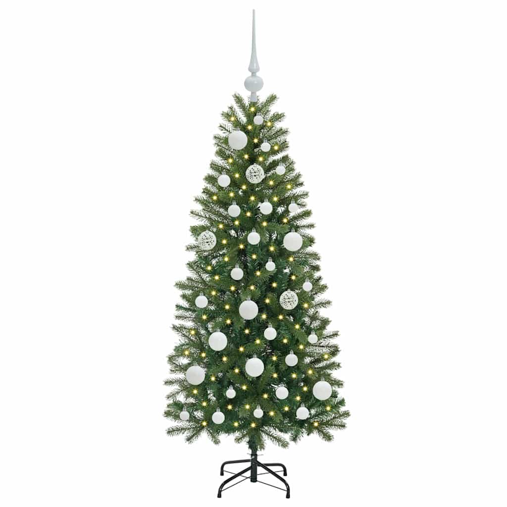 Albero di Natale artificiale Verde 120 cm PE e PVC