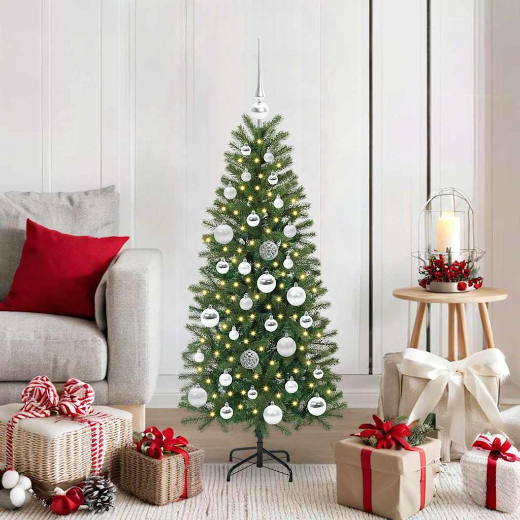 Albero di Natale artificiale Verde 120 cm PE e PVC