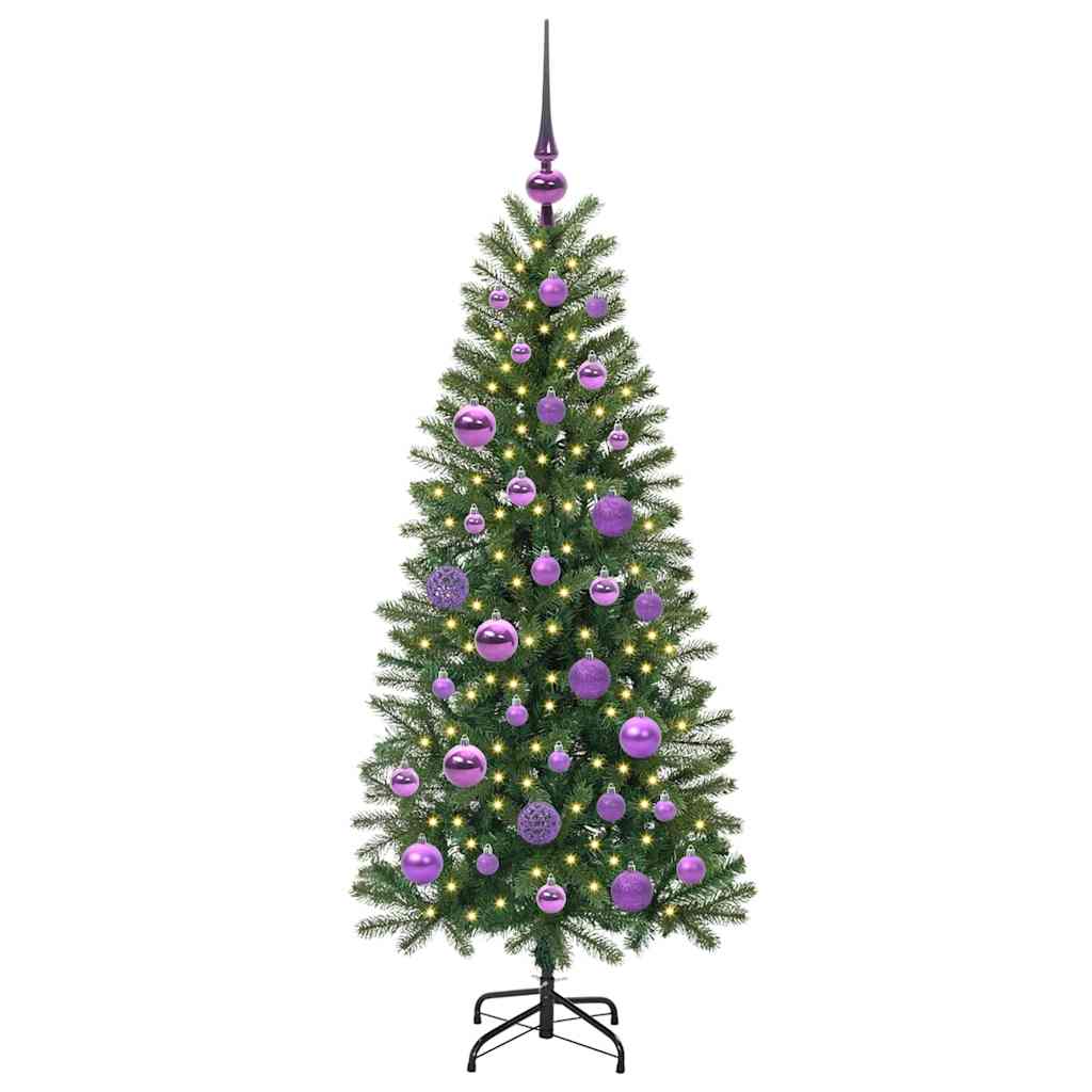 Albero di Natale artificiale Verde 120 cm PE e PVC