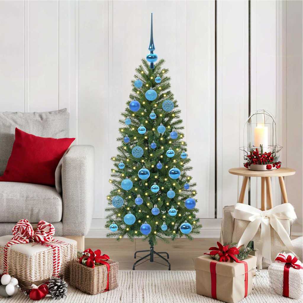 Albero di Natale artificiale Verde 120 cm PE e PVC
