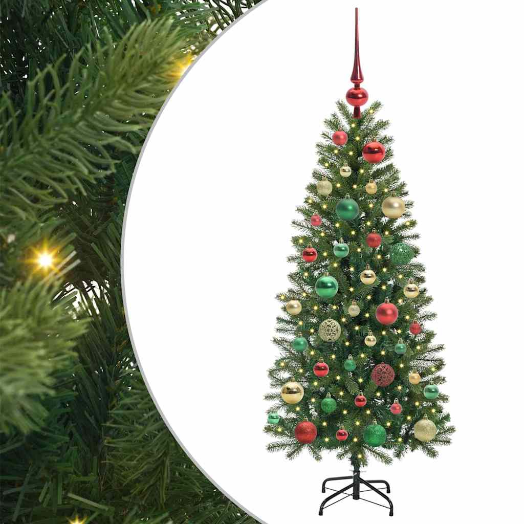 Albero di Natale artificiale Verde 120 cm PE e PVC