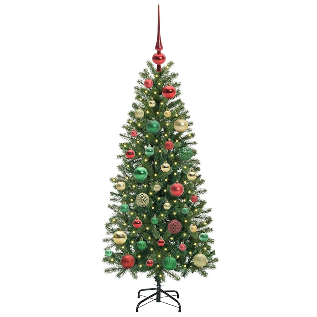 Albero di Natale artificiale Verde 120 cm PE e PVC
