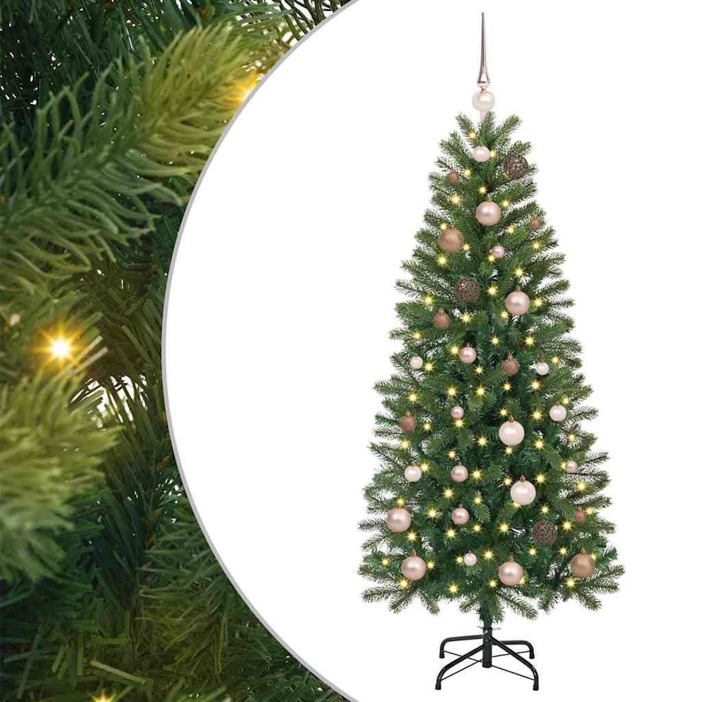 Albero di Natale artificiale Verde 150 cm PE e PVC