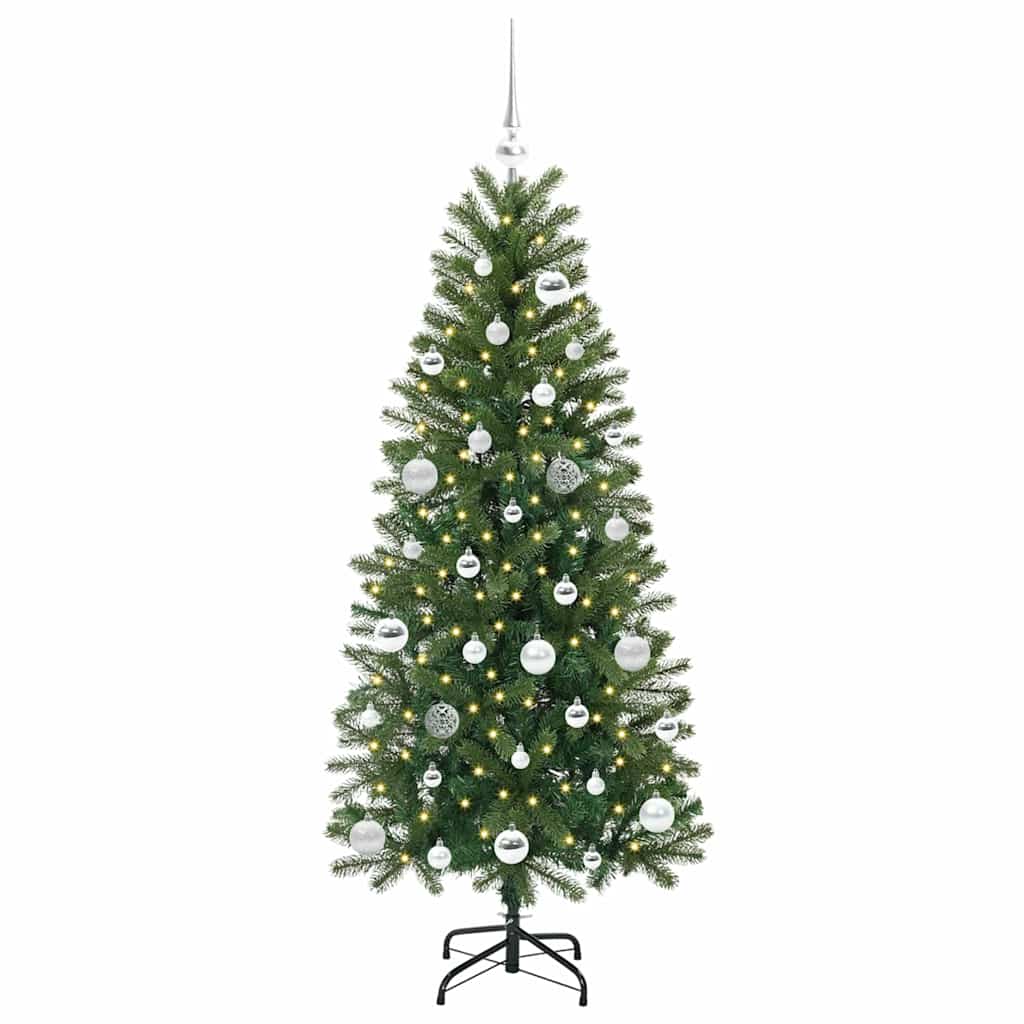 Albero di Natale artificiale Verde 150 cm PE e PVC