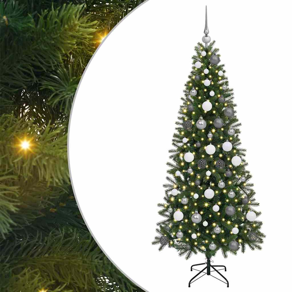 Albero di Natale artificiale Verde 180 cm PE e PVC