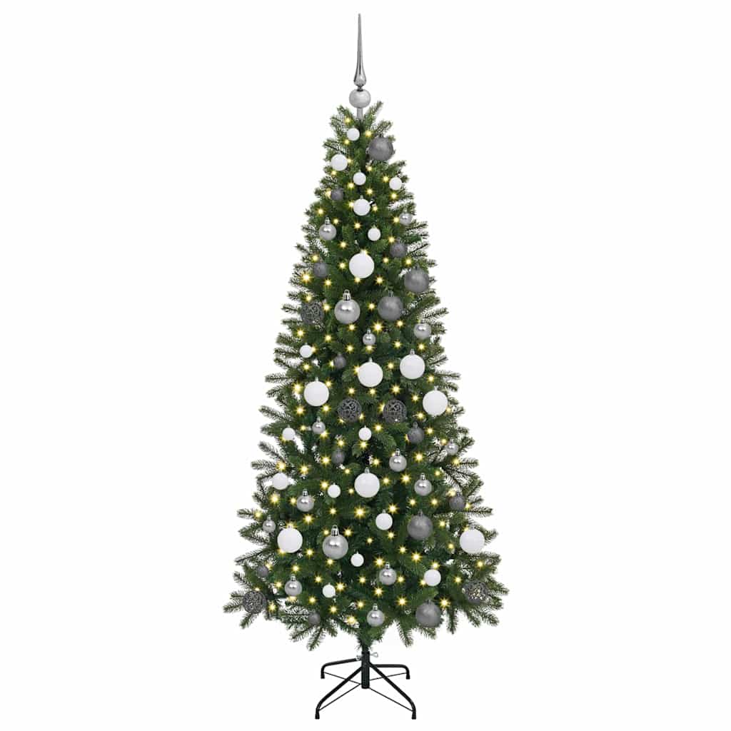 Albero di Natale artificiale Verde 180 cm PE e PVC