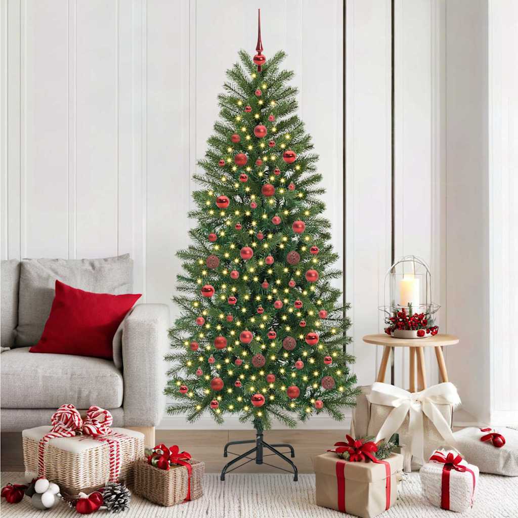 Albero di Natale artificiale Verde 180 cm PE e PVC