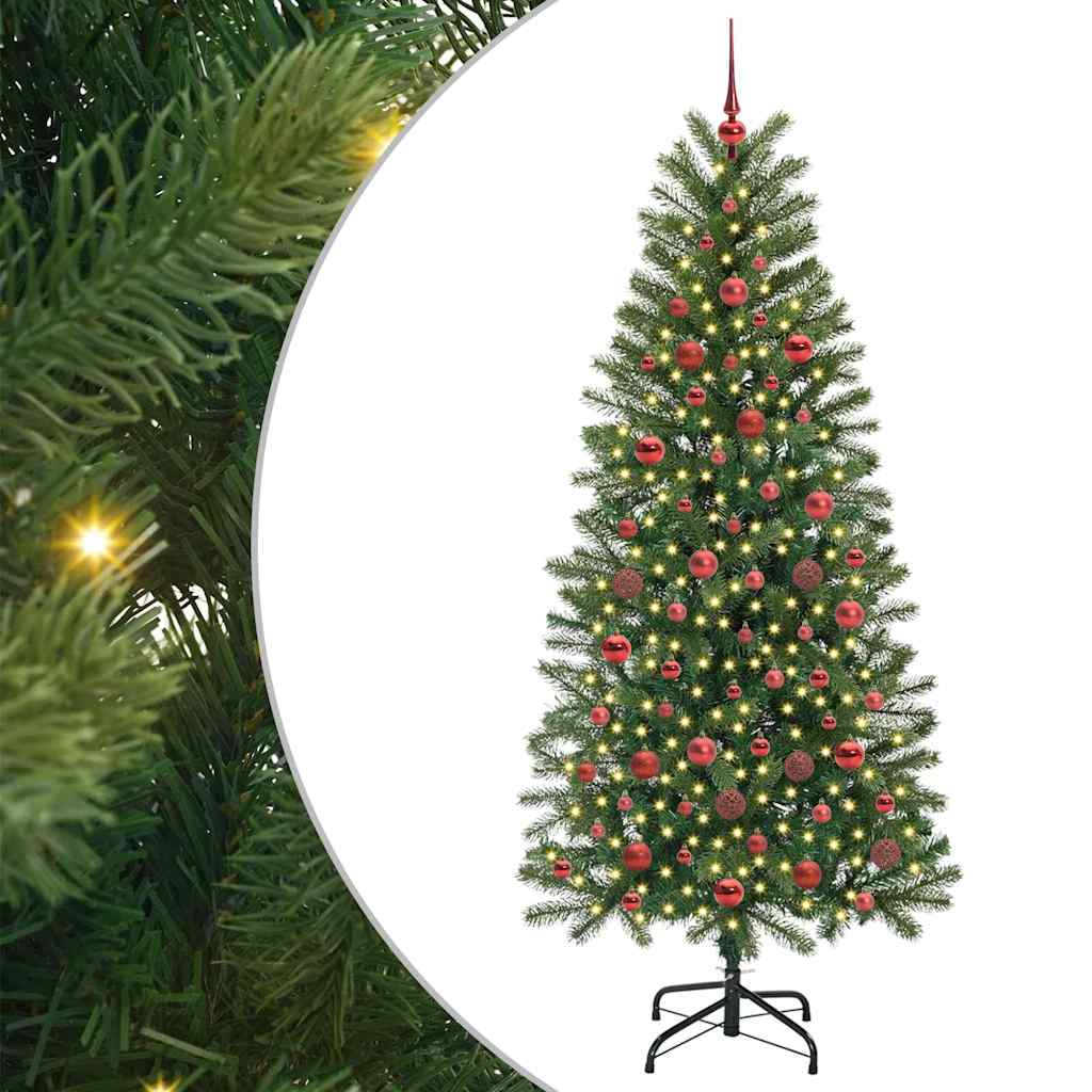 Albero di Natale artificiale Verde 180 cm PE e PVC