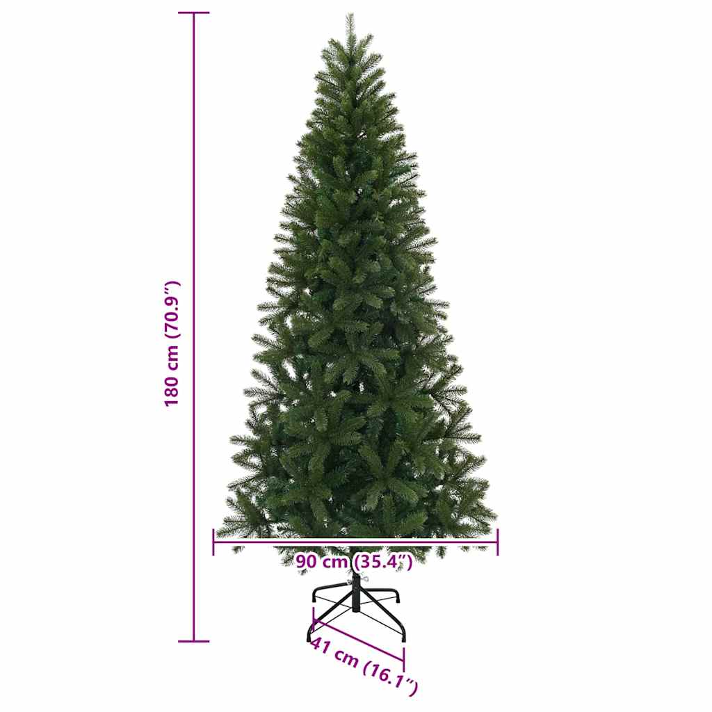 Albero di Natale artificiale Verde 180 cm PE e PVC