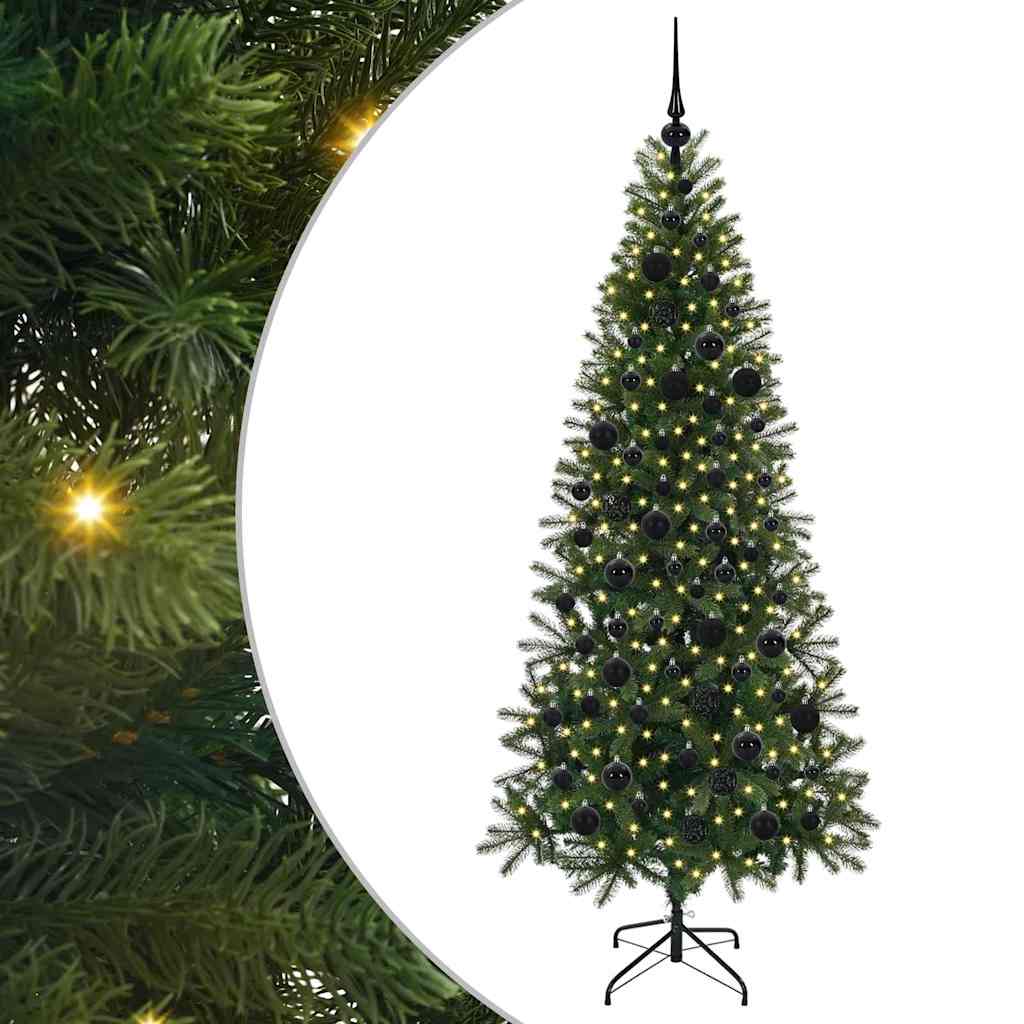 Albero di Natale artificiale Verde 180 cm PE e PVC