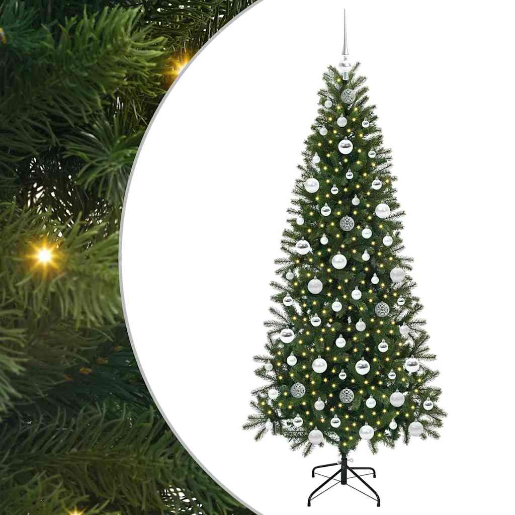 Albero di Natale artificiale Verde 180 cm PE e PVC