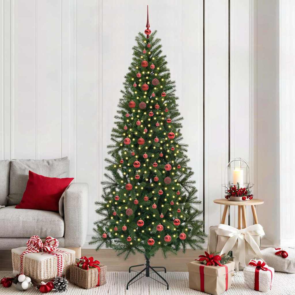 Albero di Natale artificiale Verde 210 cm PE e PVC