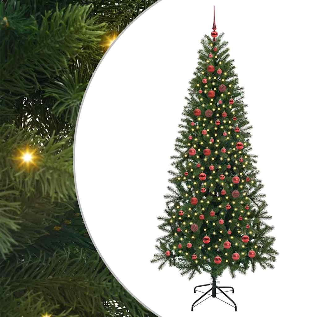Albero di Natale artificiale Verde 210 cm PE e PVC