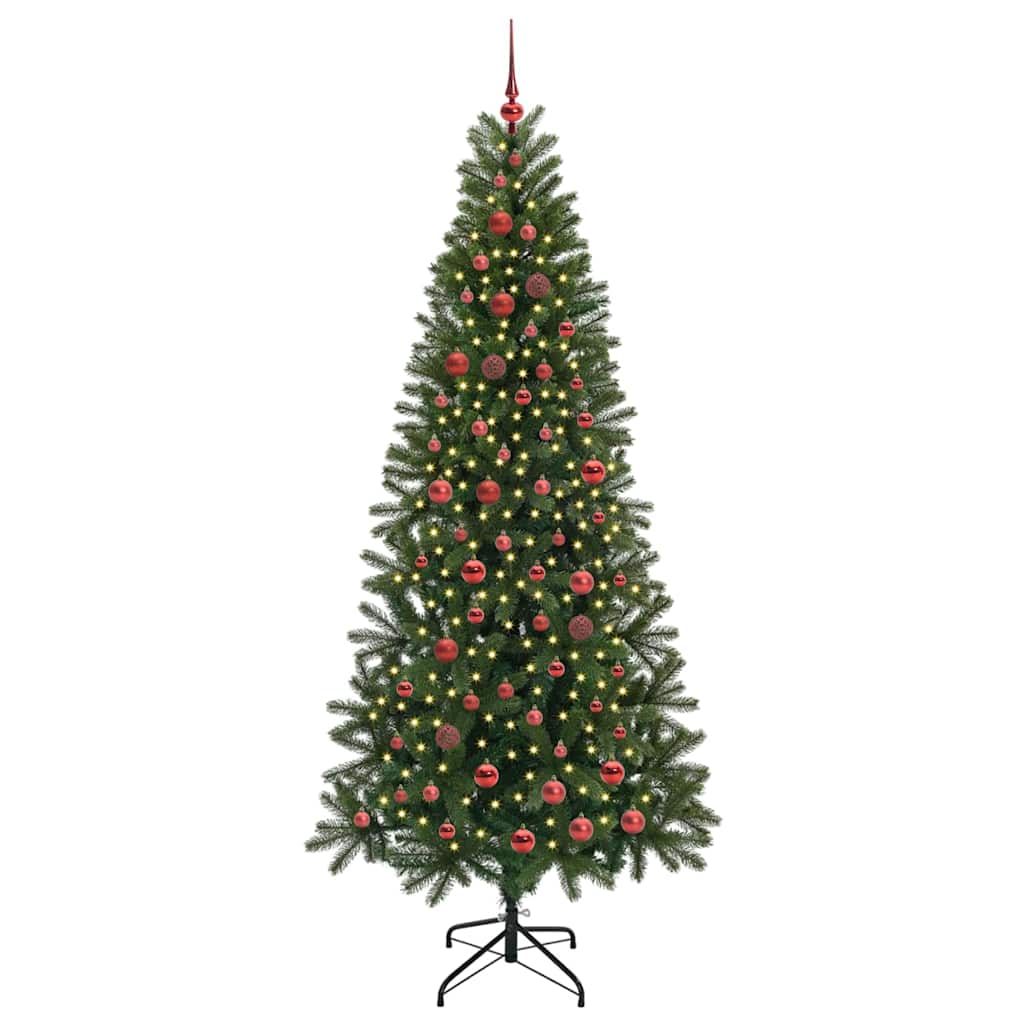 Albero di Natale artificiale Verde 210 cm PE e PVC