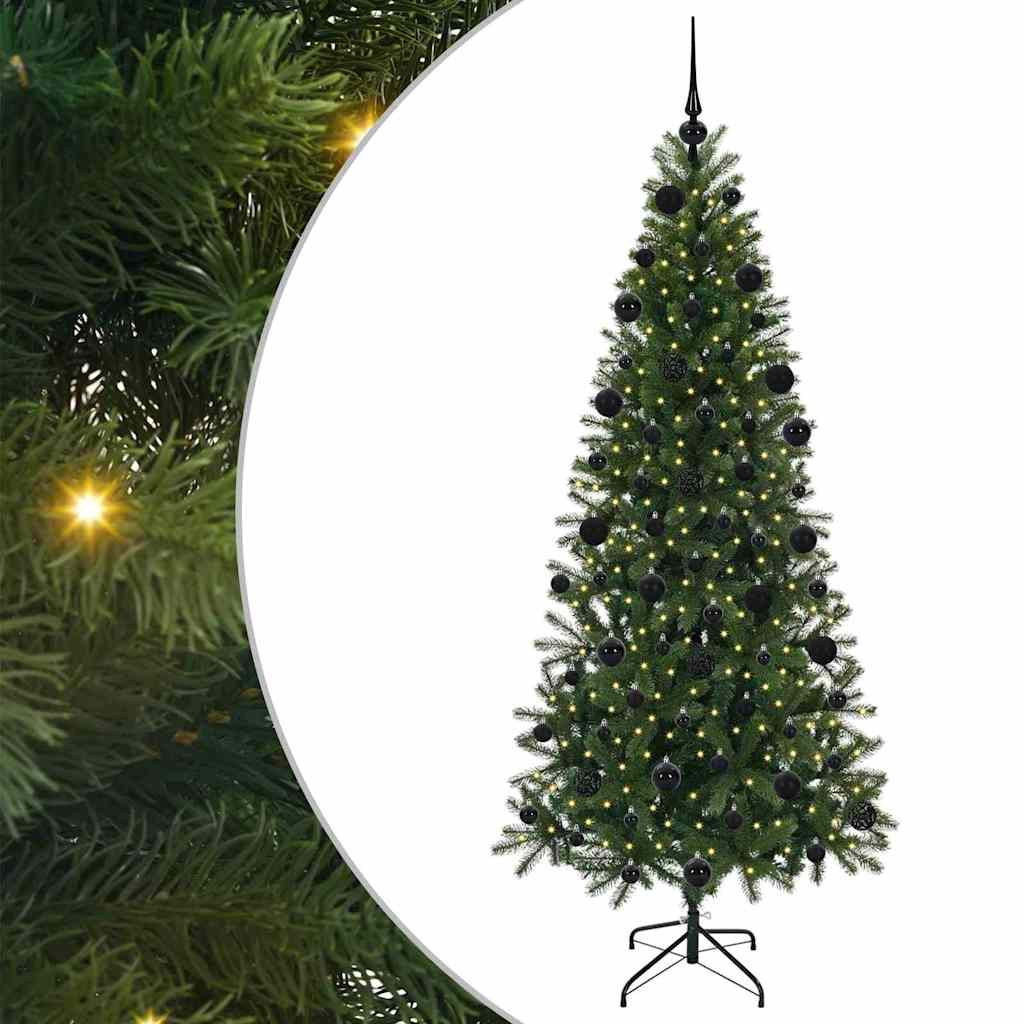 Albero di Natale artificiale Verde 210 cm PE e PVC