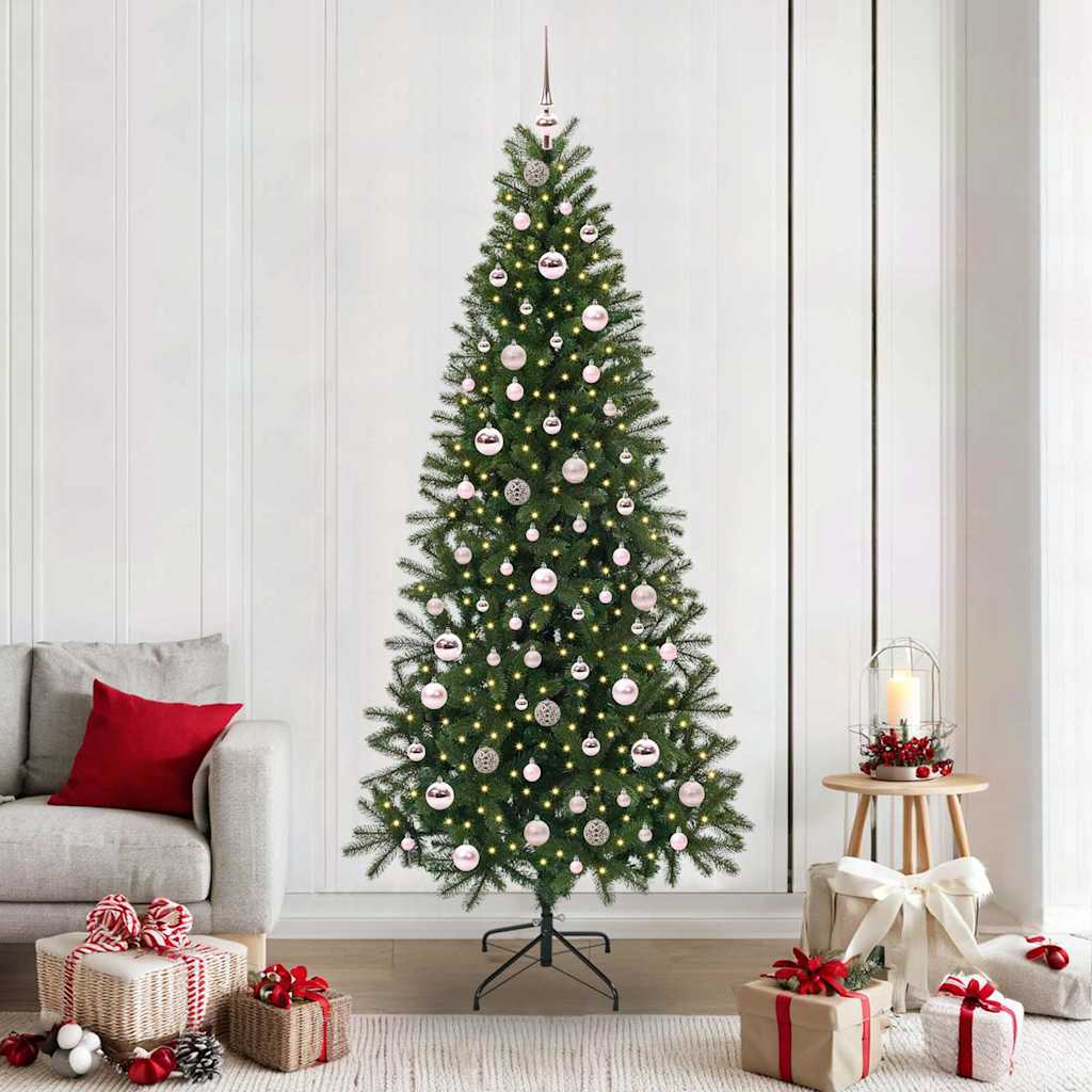 Albero di Natale artificiale Verde 210 cm PE e PVC