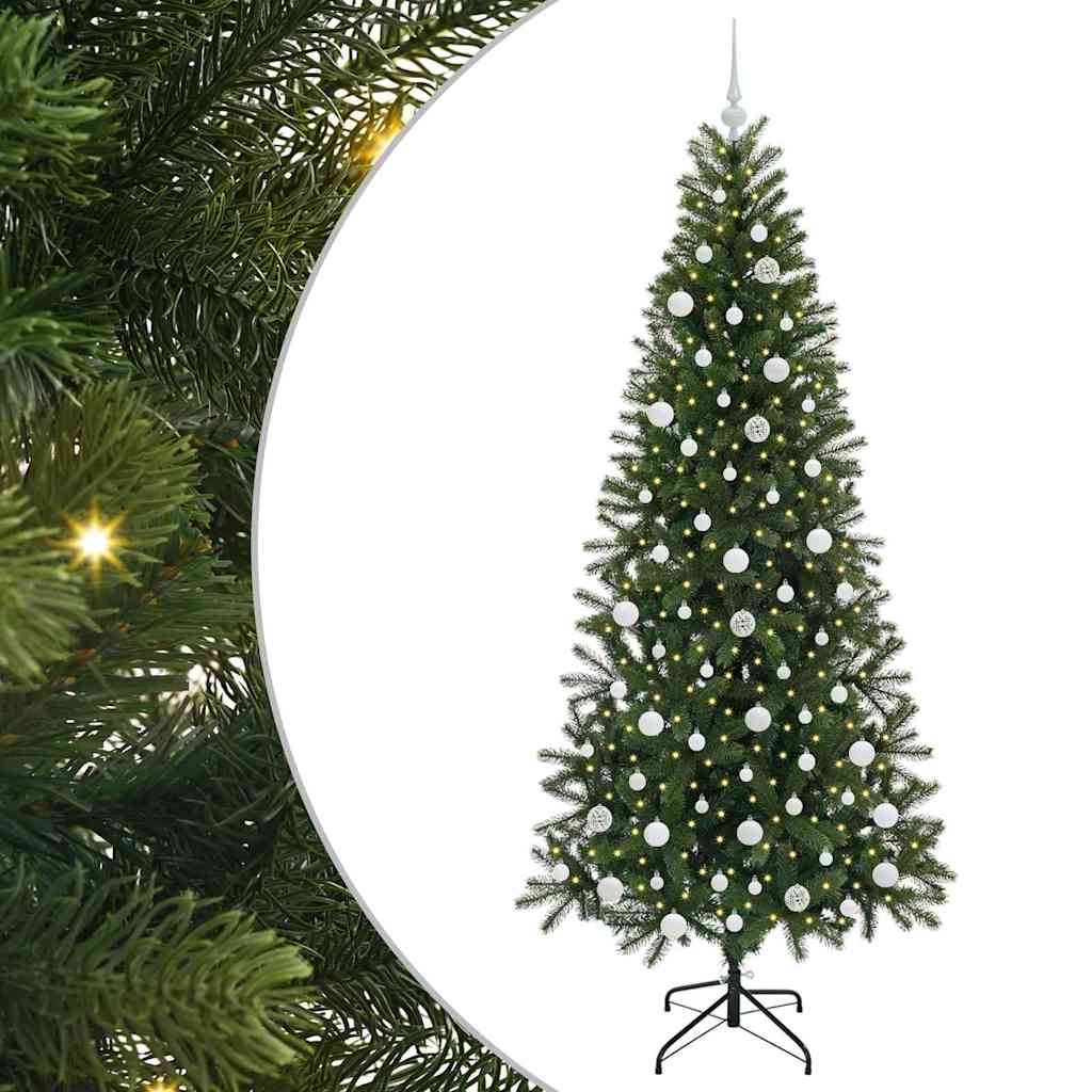 Albero di Natale artificiale Verde 210 cm PE e PVC