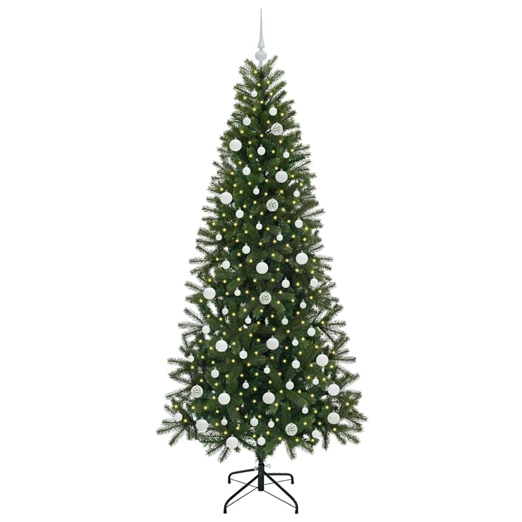 Albero di Natale artificiale Verde 210 cm PE e PVC