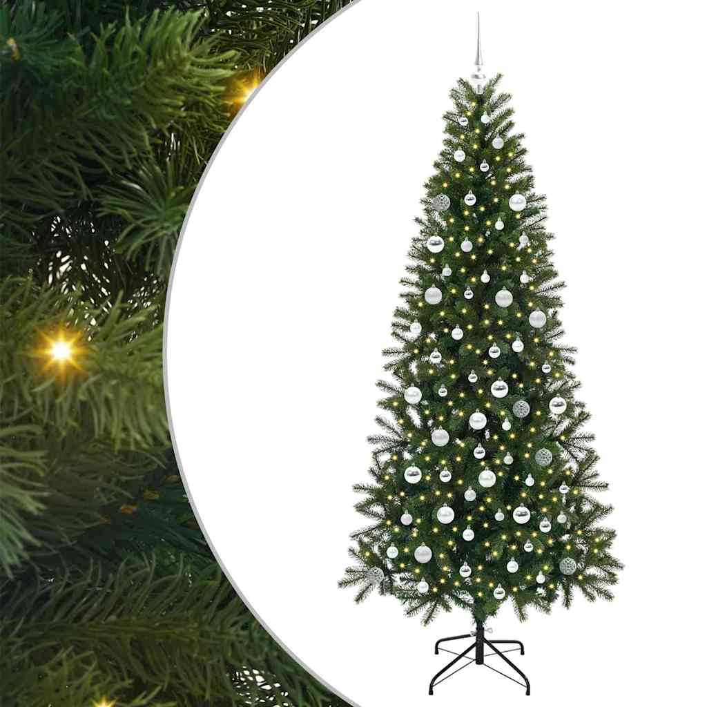 Albero di Natale artificiale Verde 210 cm PE e PVC