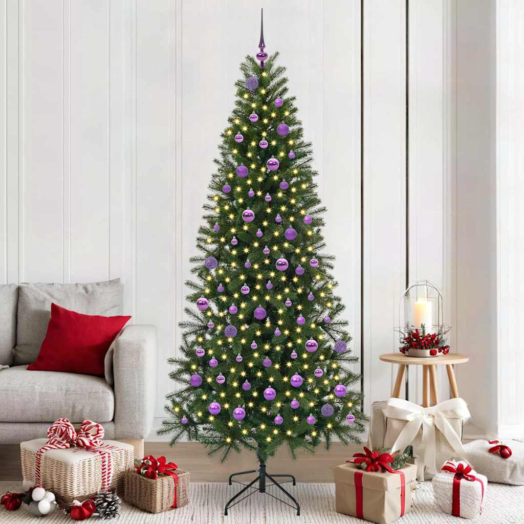 Albero di Natale artificiale Verde 210 cm PE e PVC