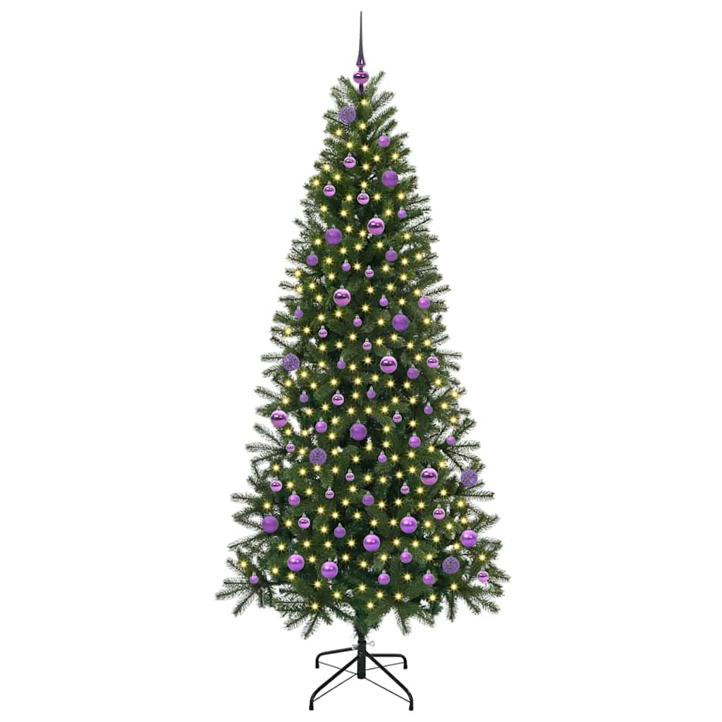 Albero di Natale artificiale Verde 210 cm PE e PVC
