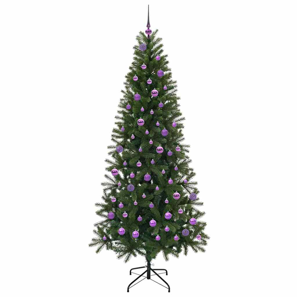 Albero di Natale artificiale Verde 210 cm PE e PVC