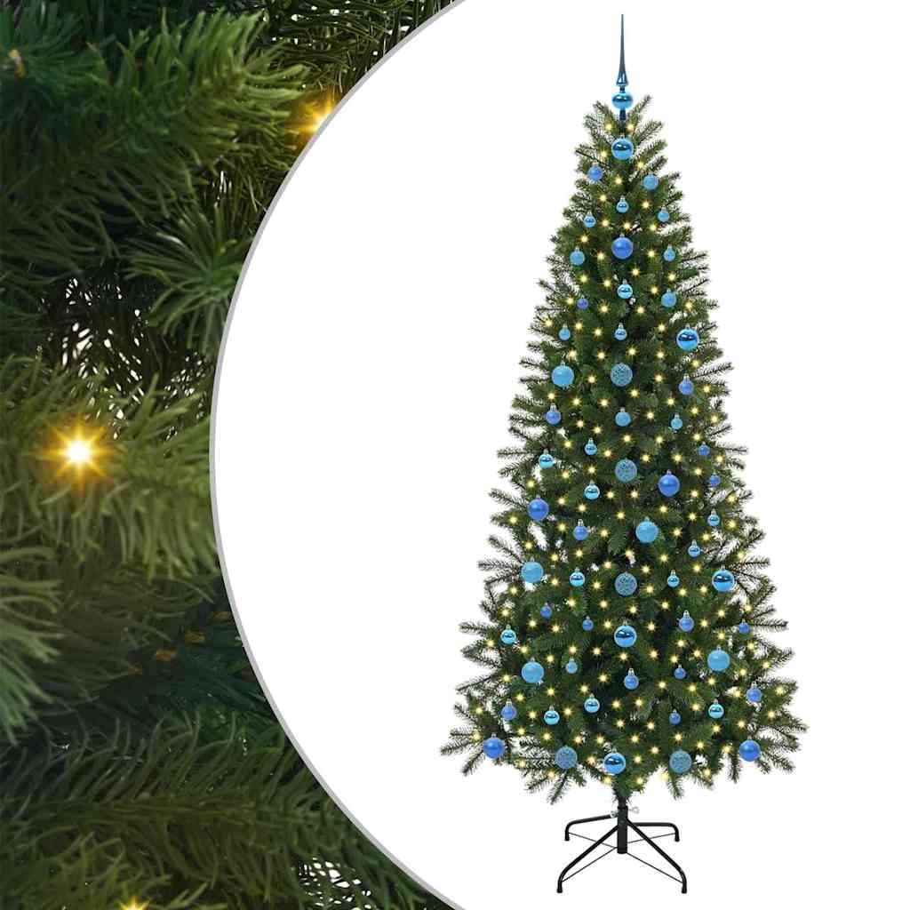 Albero di Natale artificiale Verde 210 cm PE e PVC