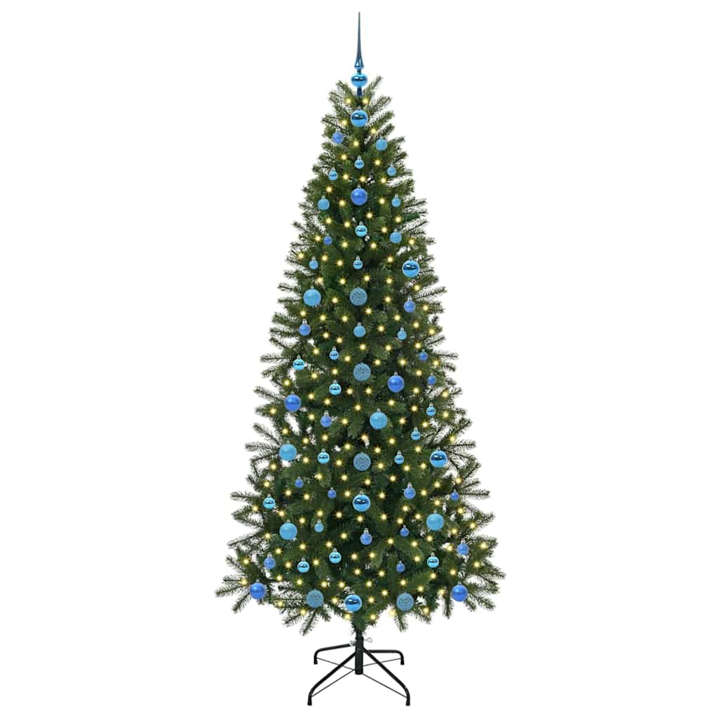 Albero di Natale artificiale Verde 210 cm PE e PVC