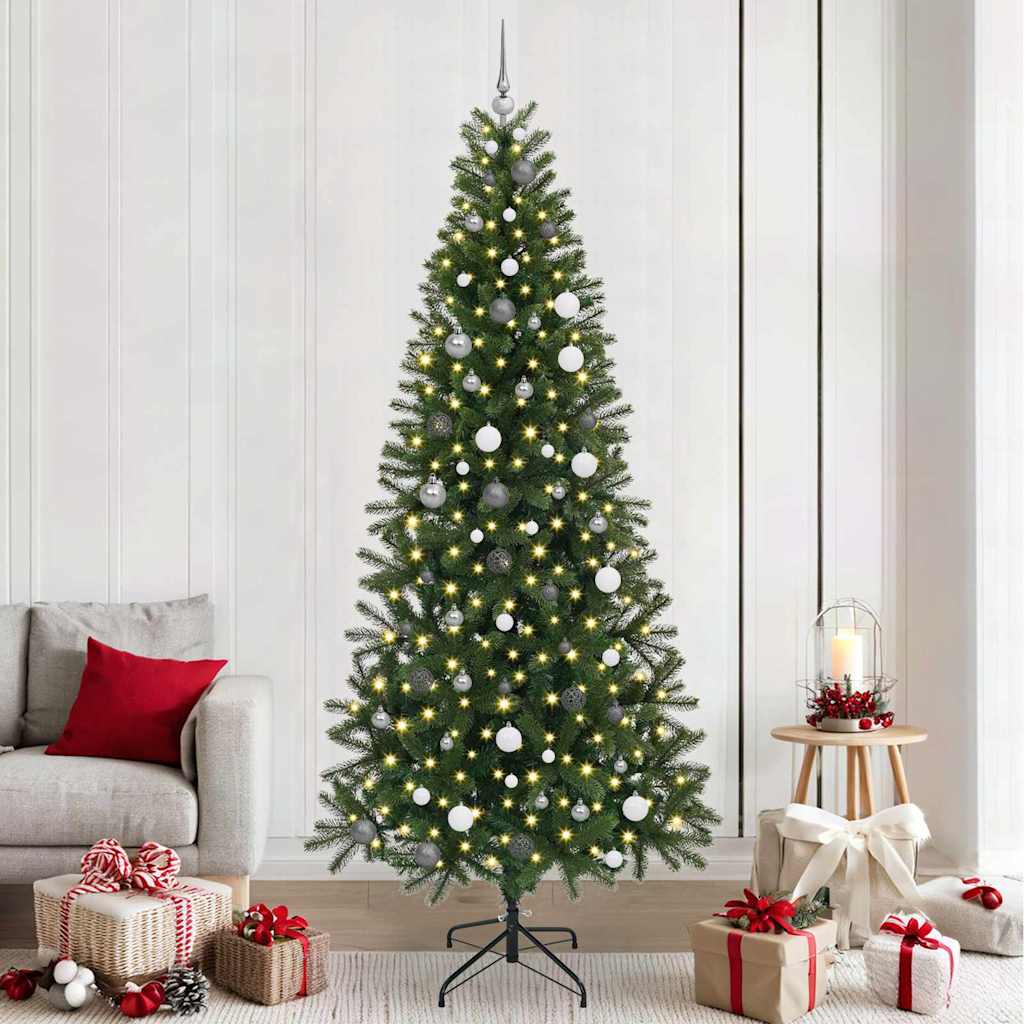 Albero di Natale artificiale Verde 240 cm PE e PVC