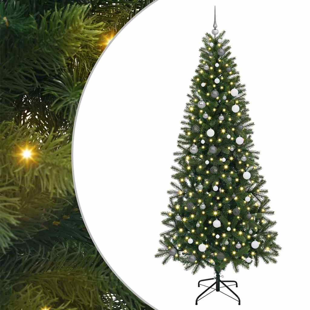Albero di Natale artificiale Verde 240 cm PE e PVC