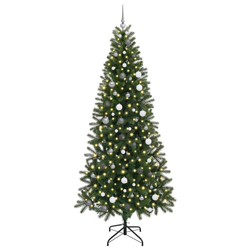 Albero di Natale artificiale Verde 240 cm PE e PVC