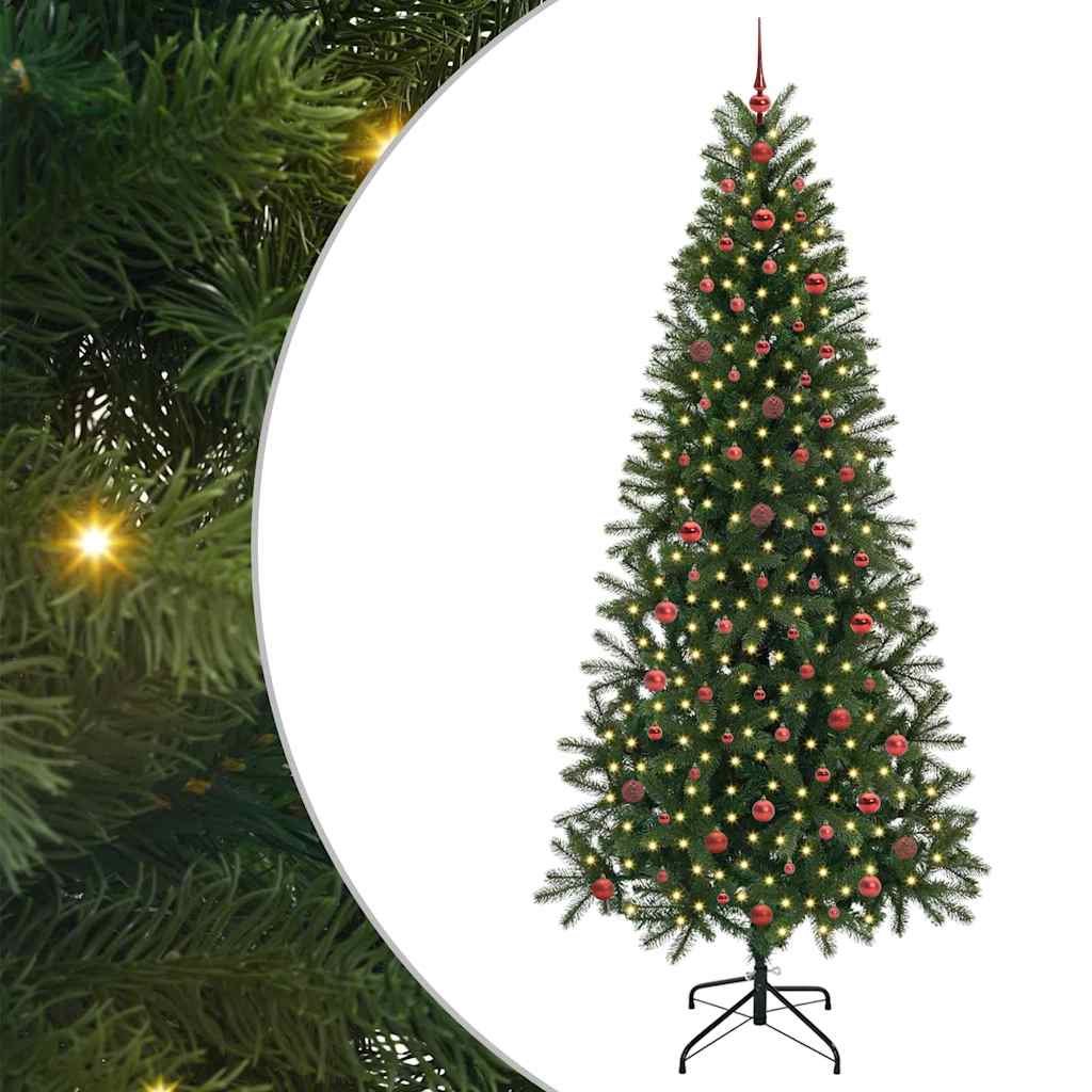 Albero di Natale artificiale Verde 240 cm PE e PVC