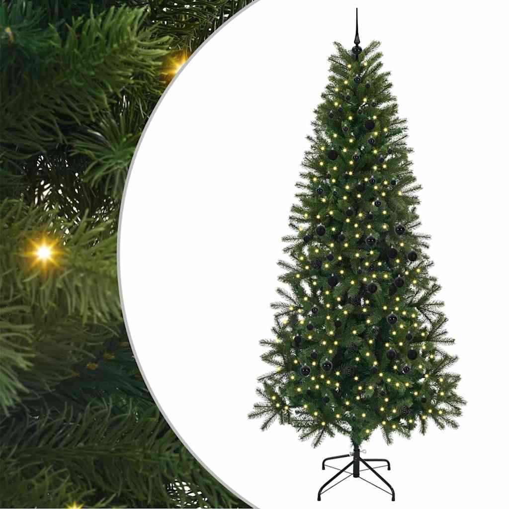 Albero di Natale artificiale Verde 240 cm PE e PVC