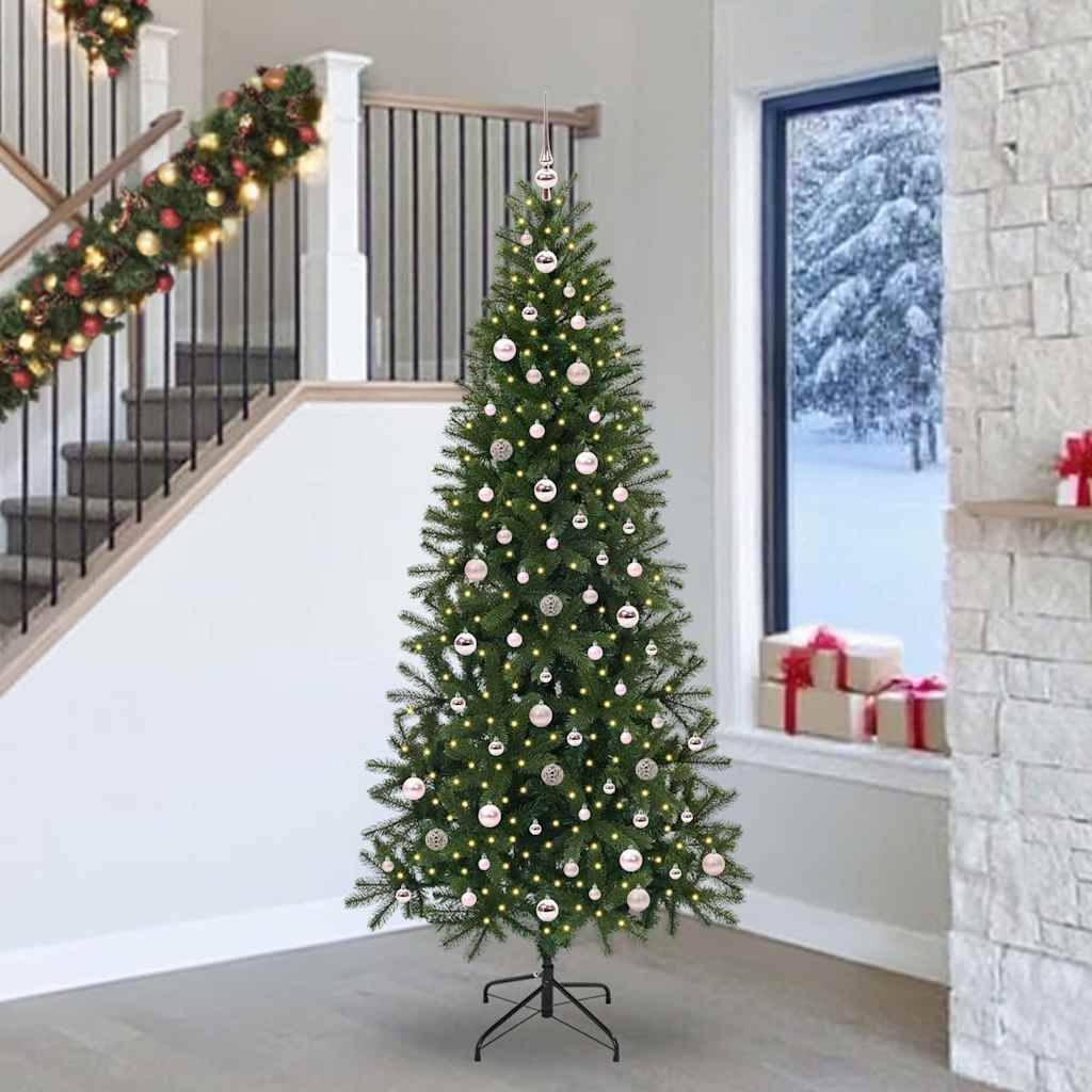 Albero di Natale artificiale Verde 240 cm PE e PVC
