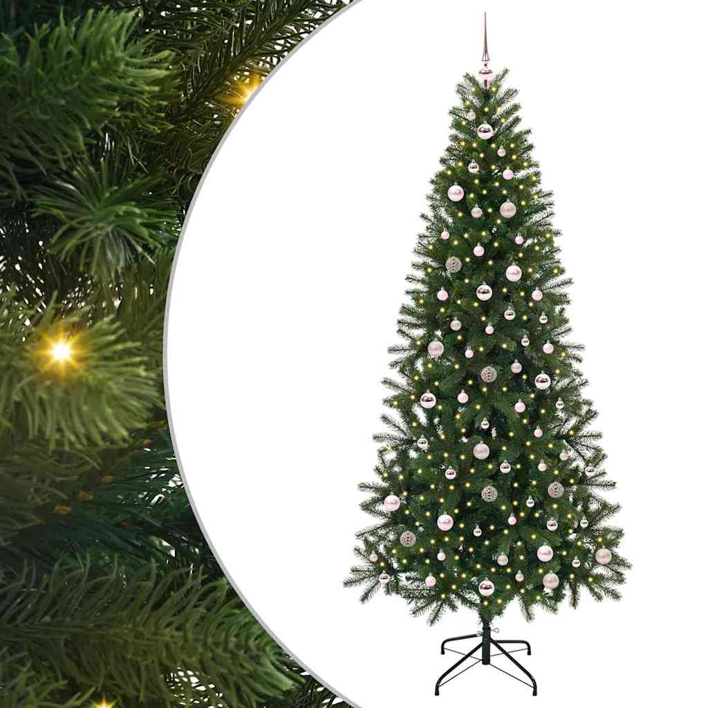 Albero di Natale artificiale Verde 240 cm PE e PVC