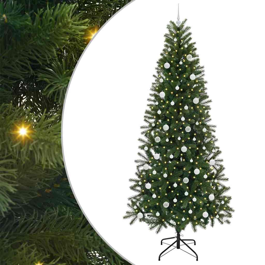 Albero di Natale artificiale Verde 240 cm PE e PVC