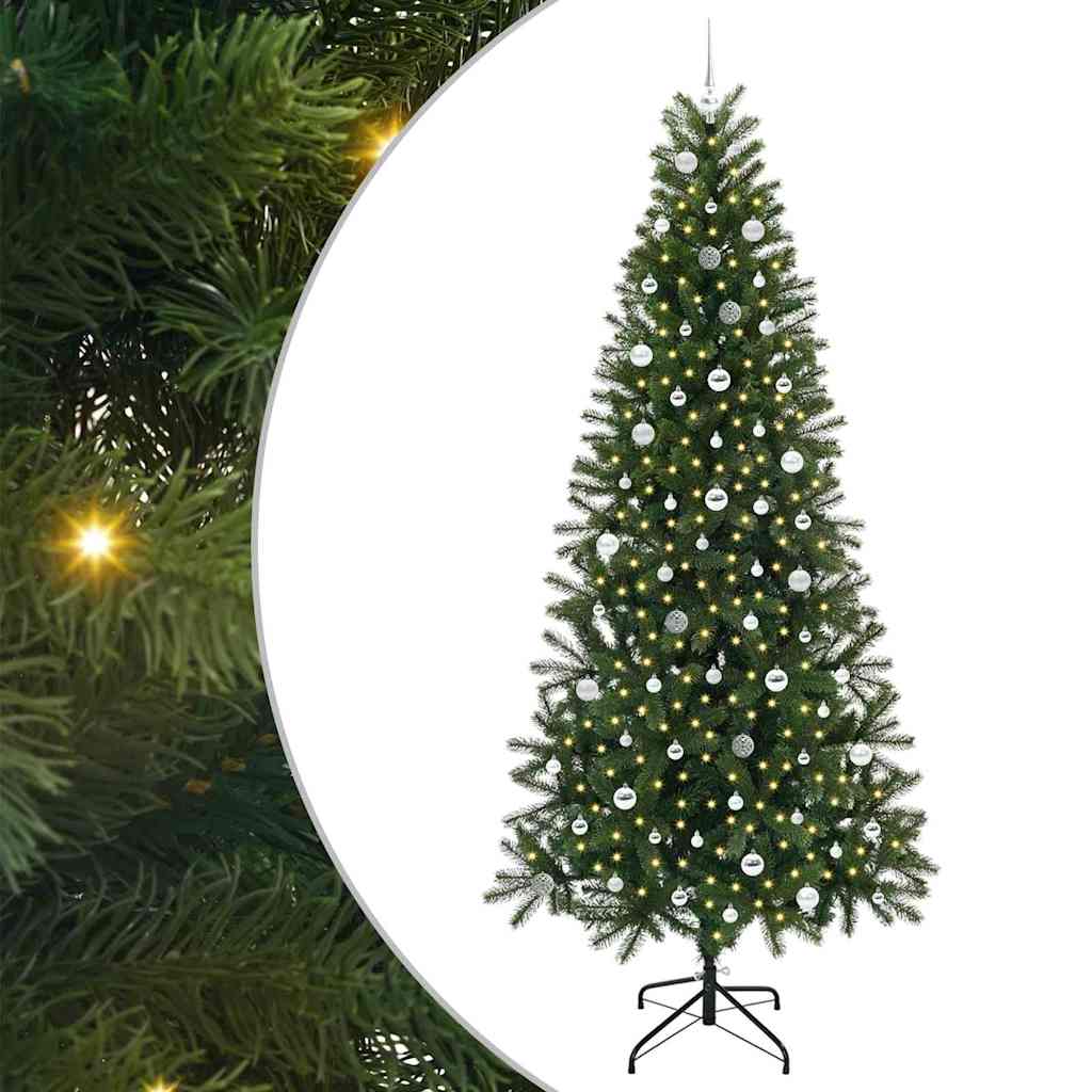 Albero di Natale artificiale Verde 240 cm PE e PVC