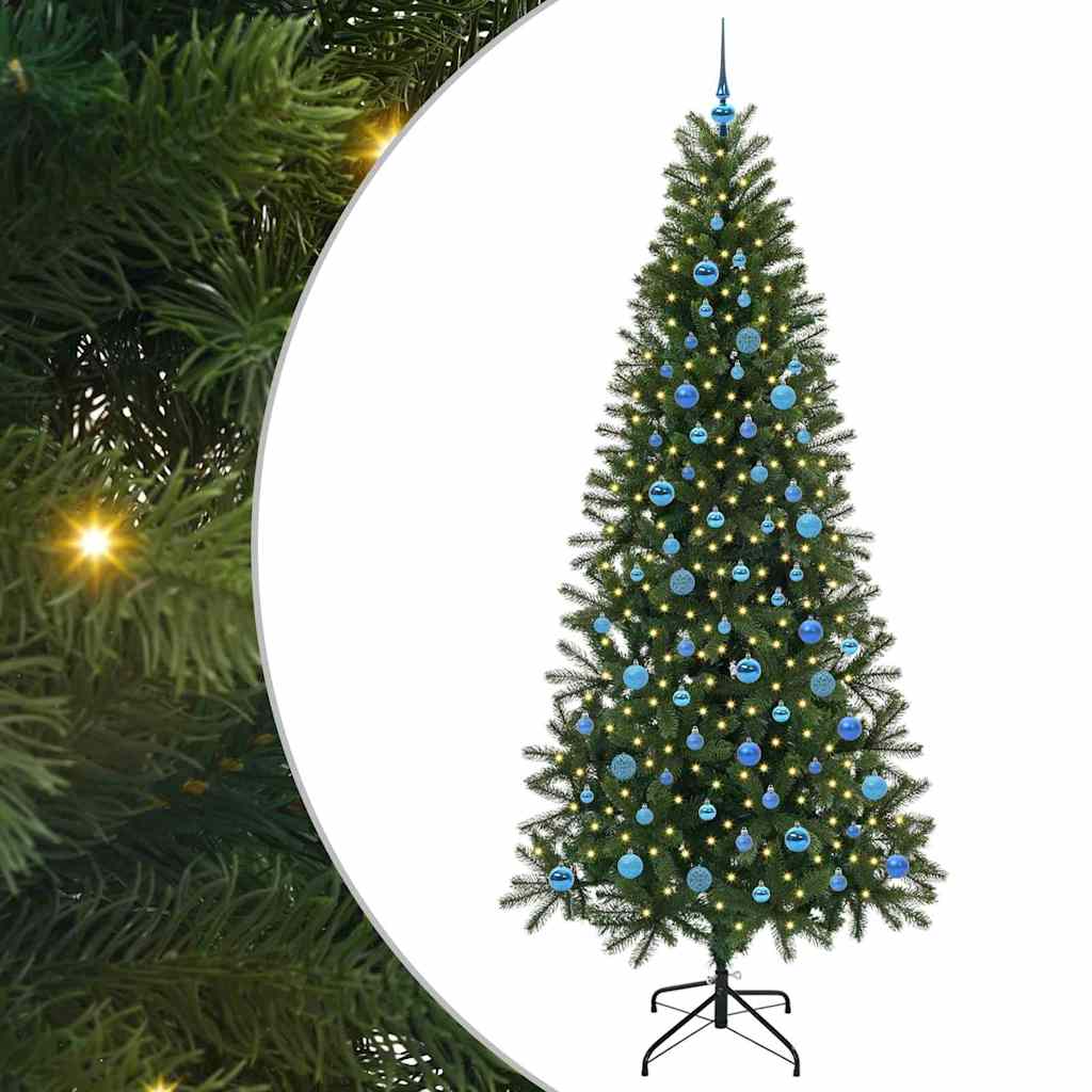 Albero di Natale artificiale Verde 240 cm PE e PVC