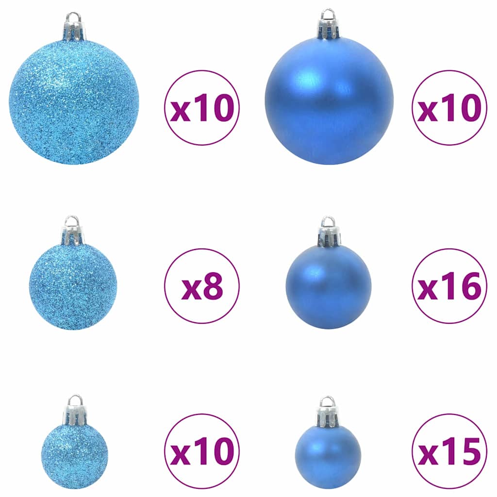 Albero di Natale Artificiale con Rami Pieghevoli Verde 240 cm