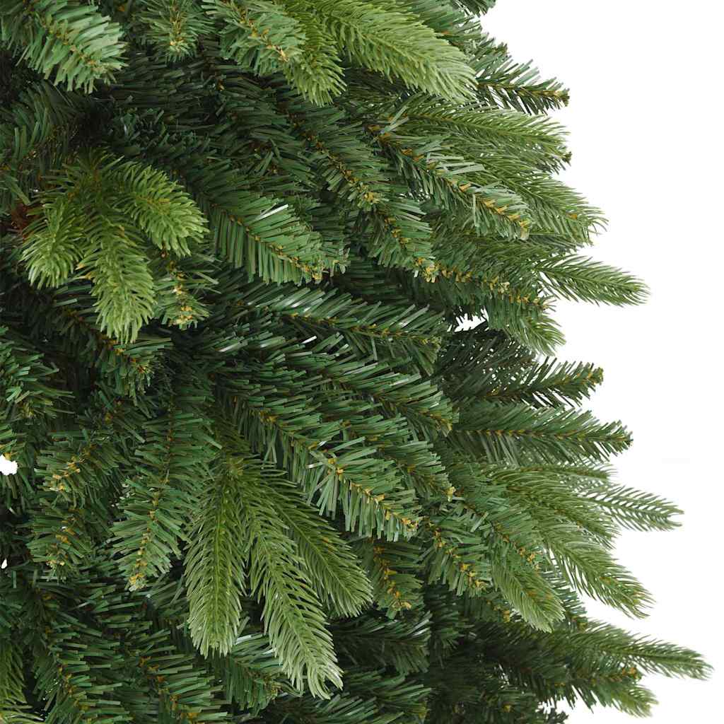 Albero di Natale artificiale con 150 LED Verde 150 cm PE e PVC