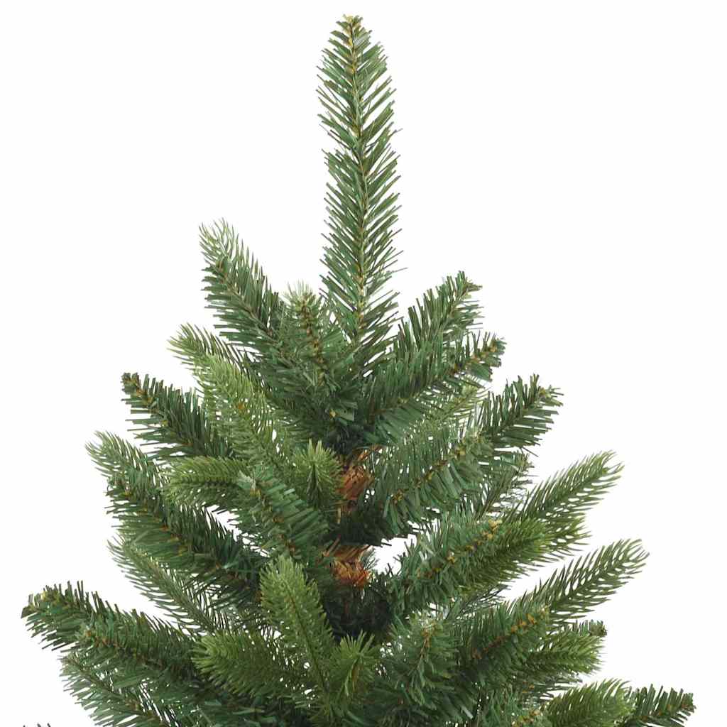 Albero di Natale artificiale con 150 LED Verde 150 cm PE e PVC