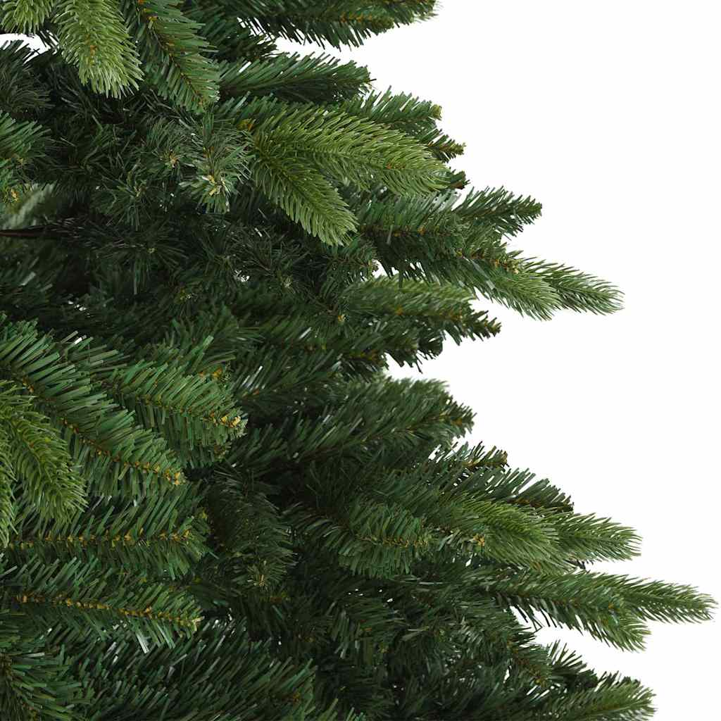 Albero di Natale artificiale con 300 LED Verde 180 cm PE e PVC