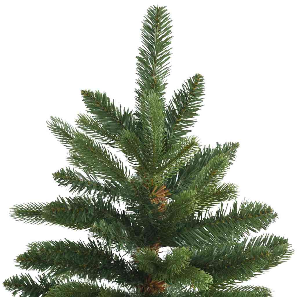 Albero di Natale artificiale con 300 LED Verde 240 cm PE e PVC